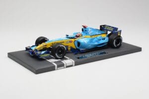 Renault R25 #5 F. Alonso 2nd Place British GP 2005 Minichamps 1:18 117051105 Kovina – slika 5 od 6