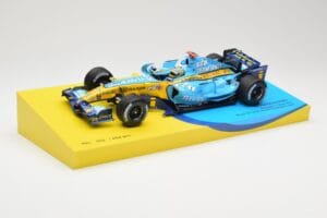 Renault R26 #1 F. Alonso F1 World Champion Brazilian GP 2006 Minichamps 1:18 147061801 Kovina – slika 2 od 6
