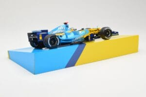 Renault R26 #1 F. Alonso F1 World Champion Brazilian GP 2006 Minichamps 1:18 147061801 Kovina – slika 3 od 6