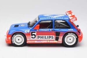 Renault R5 Maxi Turbo #5 Philips J-L. Busquet Superproduction 1987 Otto 1:18 OT1094 Smola – slika 3 od 6