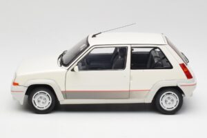 Renault Super 5 GT Turbo Phase 1 Biserna Bela Norev 1:18 185200 Kovina – slika 4 od 8