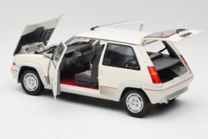Renault Super 5 GT Turbo Phase 1 Biserna Bela Norev 1:18 185200 Kovina – slika 5 od 8