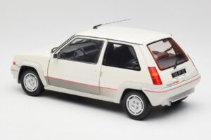 Renault Super 5 GT Turbo Phase 1 Biserna Bela Norev 1:18 185200 Kovina – slika 7 od 8