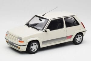 Renault Super 5 GT Turbo Phase 2 Biserna Bela Norev 1:18 185206 Kovina