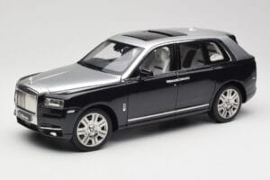 Rolls-Royce Cullinan Črn & Srebrn OEM 1:18 ROLLS001 Kovina