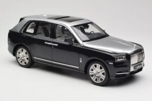 Rolls-Royce Cullinan Črn & Srebrn OEM 1:18 ROLLS001 Kovina – slika 6 od 8