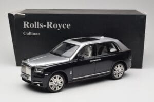 Rolls-Royce Cullinan Črn & Srebrn OEM 1:18 ROLLS001 Kovina – slika 8 od 8