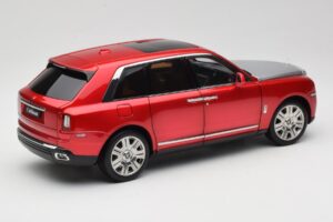 Rolls-Royce Cullinan Rdeč S Shadow Wheels OEM 1:18 028-18A Kovina – slika 3 od 8