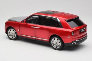 Rolls-Royce Cullinan Rdeč S Shadow Wheels OEM 1:18 028-18A Kovina – slika 7 od 8