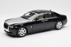 Rolls-Royce Ghost Črna & Srebrna Kyosho 1:18 008802BKS2 Kovina