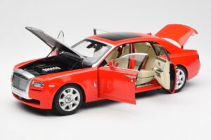 Rolls-Royce Ghost Rdeča & Srebrna Kyosho 1:18 008802RS Kovina – slika 2 od 8