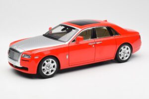 Rolls-Royce Ghost Rdeča & Srebrna Kyosho 1:18 008802RS Kovina