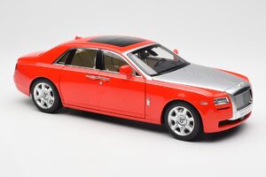 Rolls-Royce Ghost Rdeča & Srebrna Kyosho 1:18 008802RS Kovina – slika 6 od 8