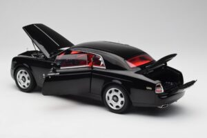 Rolls-Royce Phantom Coupe Diamond Črn Kyosho 1:18 08862DBK Kovina – slika 5 od 8