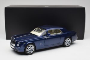 Rolls-Royce Phantom Coupe Metropolitan Moder Kyosho 1:18 08862BLM Kovina – slika 8 od 8
