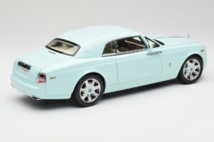 Rolls-Royce Phantom Coupe Turchese Modra Kyosho 1:18 08862TBL Kovina – slika 3 od 8