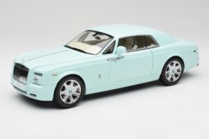 Rolls-Royce Phantom Coupe Turchese Modra Kyosho 1:18 08862TBL Kovina