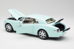 Rolls-Royce Phantom Coupe Turchese Modra Kyosho 1:18 08862TBL Kovina – slika 5 od 8