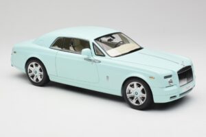 Rolls-Royce Phantom Coupe Turchese Modra Kyosho 1:18 08862TBL Kovina – slika 6 od 8