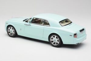 Rolls-Royce Phantom Coupe Turchese Modra Kyosho 1:18 08862TBL Kovina – slika 7 od 8