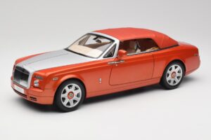 Rolls-Royce Phantom Drophead Coupe Mandarin Oranžna Kyosho 1:18 08871P Kovina – slika 3 od 10
