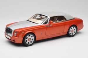 Rolls-Royce Phantom Drophead Coupe Mandarin Oranžna Kyosho 1:18 08871P Kovina – slika 4 od 10