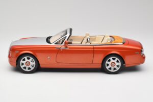 Rolls-Royce Phantom Drophead Coupe Mandarin Oranžna Kyosho 1:18 08871P Kovina – slika 6 od 10
