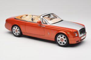Rolls-Royce Phantom Drophead Coupe Mandarin Oranžna Kyosho 1:18 08871P Kovina – slika 8 od 10