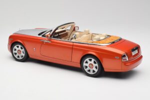 Rolls-Royce Phantom Drophead Coupe Mandarin Oranžna Kyosho 1:18 08871P Kovina – slika 9 od 10
