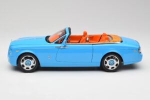 Rolls-Royce Phantom Drophead Coupe Powder Modra Kyosho 1:18 08871BL Kovina – slika 6 od 10