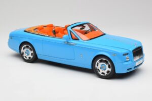 Rolls-Royce Phantom Drophead Coupe Powder Modra Kyosho 1:18 08871BL Kovina – slika 8 od 10