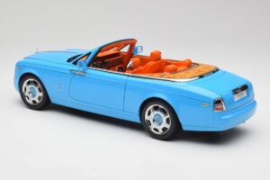 Rolls-Royce Phantom Drophead Coupe Powder Modra Kyosho 1:18 08871BL Kovina – slika 9 od 10
