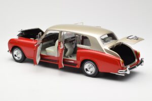 Rolls-Royce Phantom VI Rdeča Svetlo Bež Kyosho 1:18 08905RLB Kovina – slika 5 od 8