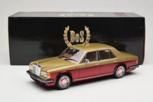 Rolls-Royce Silver Spirit Bež Rdeč BoS Models 1:18 BOS061 Smola – slika 6 od 6