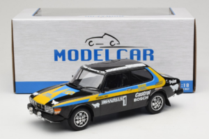 Saab 99 EMS #1 P. Eklund / B. Cederberg Rally Sweden 1977 MCG 1:18 MCG18825R Kovina – slika 6 od 6