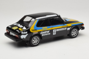Saab 99 EMS #4 S. Blomqvist / H. Sylvan Rally Sweden Winner 1977 MCG 1:18 MCG18826R Kovina – slika 2 od 6
