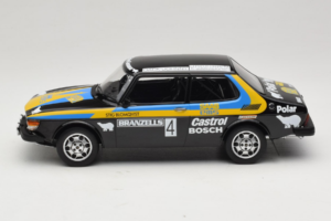Saab 99 EMS #4 S. Blomqvist / H. Sylvan Rally Sweden Winner 1977 MCG 1:18 MCG18826R Kovina – slika 3 od 6