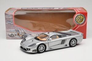 Saleen S7 Srebrn Motormax 1:18 73117 Kovina – slika 8 od 8