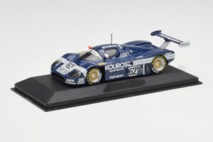 Sauber C9 #62 J. Dumfries / C. Ganassi 1987 Minichamps 1:43 SAUBER002 Kovina – slika 2 od 4