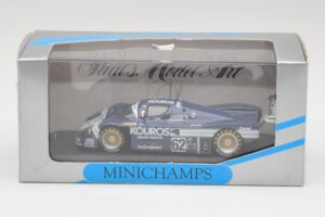 Sauber C9 #62 J. Dumfries / C. Ganassi 1987 Minichamps 1:43 SAUBER002 Kovina – slika 4 od 4