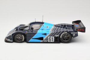 Sauber Mercedes C9 #61 Testcar 1989 Minichamps 1:18 155893500 Kovina – slika 3 od 6