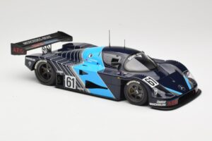 Sauber Mercedes C9 #61 Testcar 1989 Minichamps 1:18 155893500 Kovina – slika 4 od 6