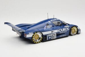 Sauber Mercedes C9 Kouros Racing #61 M. Thackwell / H. Pescarolo 24 Hours of Le Mans 1987 Minichamps 1:18 155873561 Kovina – slika 2 od 6