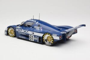 Sauber Mercedes C9 Kouros Racing #61 M. Thackwell / H. Pescarolo 24 Hours of Le Mans 1987 Minichamps 1:18 155873561 Kovina – slika 5 od 6