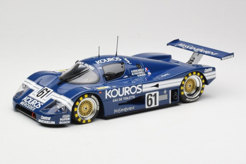 Sauber Mercedes C9 Kouros Racing #61 M. Thackwell / H. Pescarolo 24 Hours of Le Mans 1987 Minichamps 1:18 155873561 Kovina