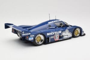Sauber Mercedes C9 Michelin #61 J-L. Schlesser Winner ADAC Supersprint 1987 Minichamps 1:18 155873581 Kovina – slika 2 od 6