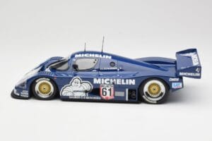 Sauber Mercedes C9 Michelin #61 J-L. Schlesser Winner ADAC Supersprint 1987 Minichamps 1:18 155873581 Kovina – slika 3 od 6