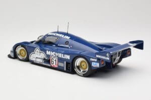 Sauber Mercedes C9 Michelin #61 J-L. Schlesser Winner ADAC Supersprint 1987 Minichamps 1:18 155873581 Kovina – slika 5 od 6