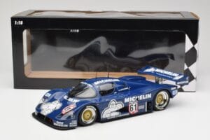 Sauber Mercedes C9 Michelin #61 J-L. Schlesser Winner ADAC Supersprint 1987 Minichamps 1:18 155873581 Kovina – slika 6 od 6