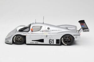 Sauber Mercedes C9 #61 M. Baldi / K. Acheson / G. Brancatelli 2nd Place 24 Hours of Le Mans 1989 Minichamps 1:18 155893561 Ko – slika 3 od 6